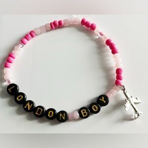 Taylor Swift Eras Tour Friendship Bracelet London Boy Lover with plane charm